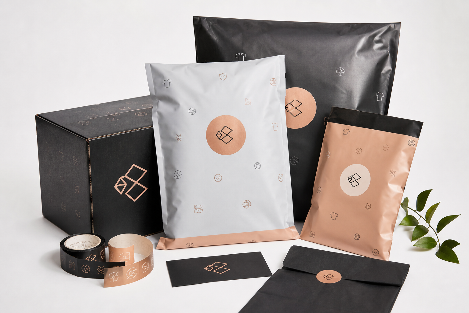 Mailing Bags for Dtc Brands: Film, Print, MOQ, and Carton Packing