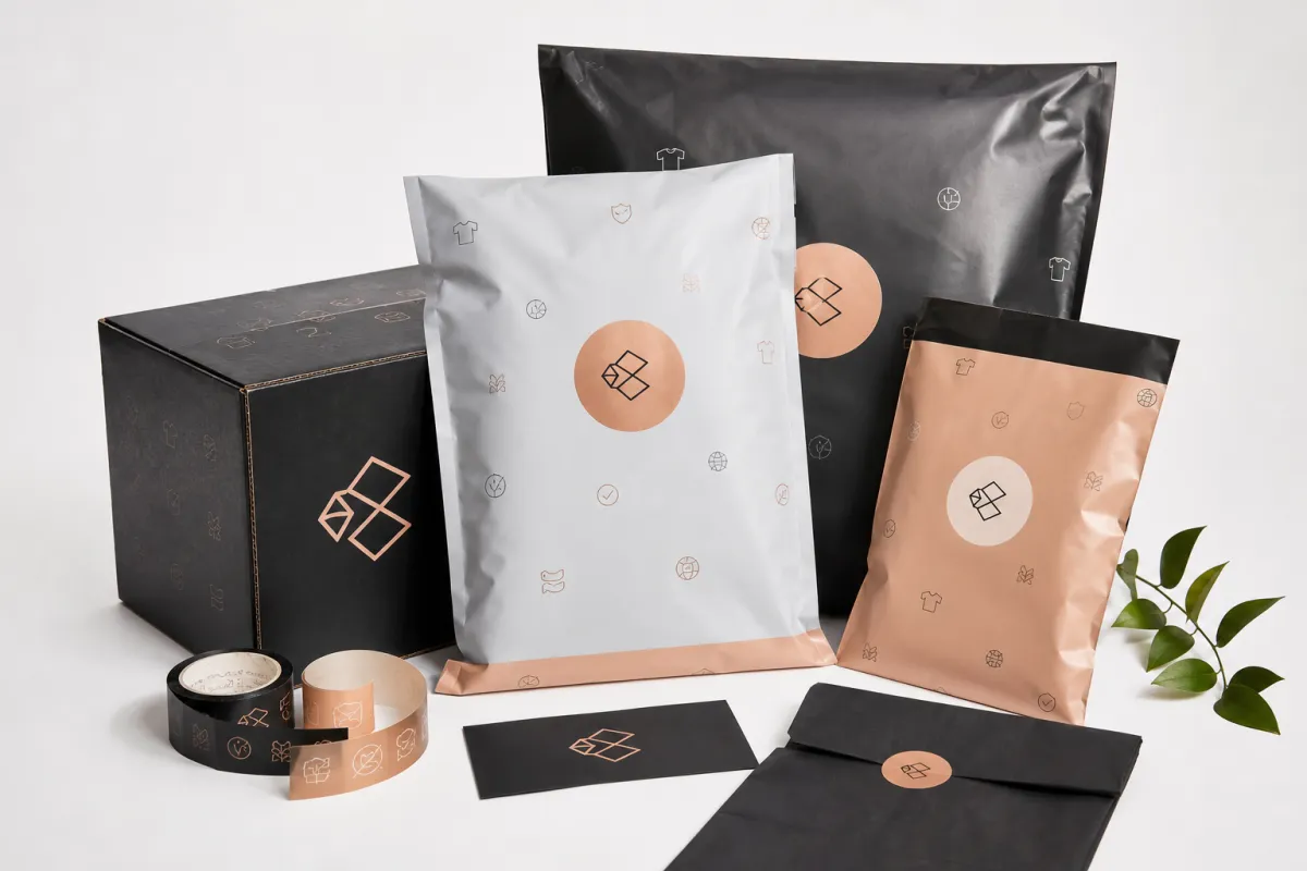 Mailing Bags for Dtc Brands: Film, Print, MOQ, and Carton