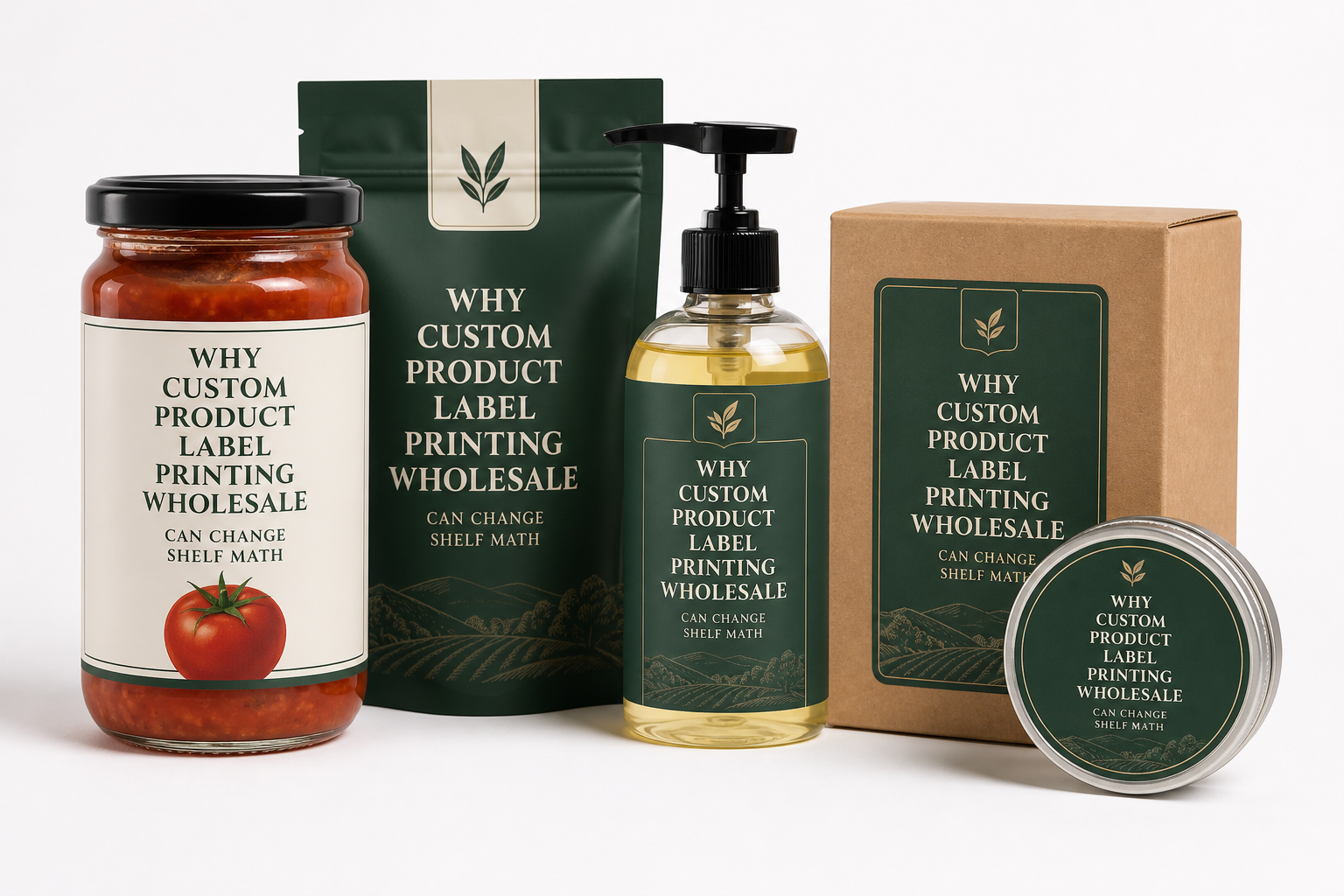 Custom Product Label Printing Wholesale: Specs & Pricing