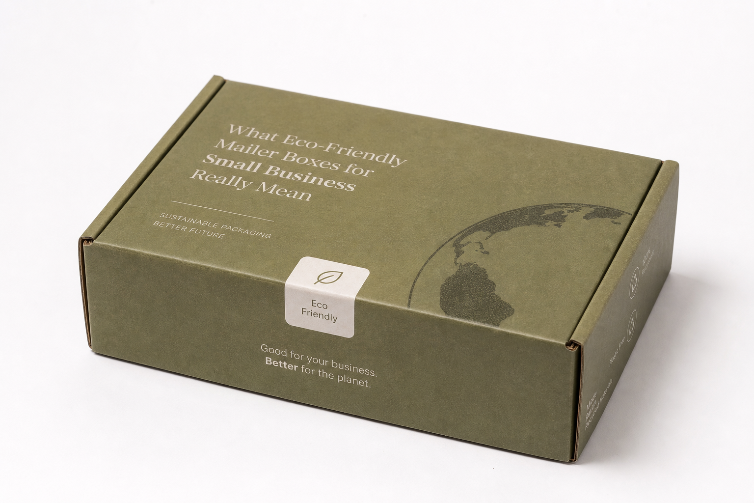 Eco-friendly Mailer Boxes for Small Business: Board, Finish, Dieline, and Unit Cost