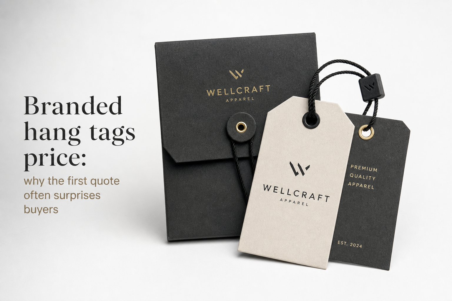 Branded Hang Tags Price: What Affects Your Final Quote