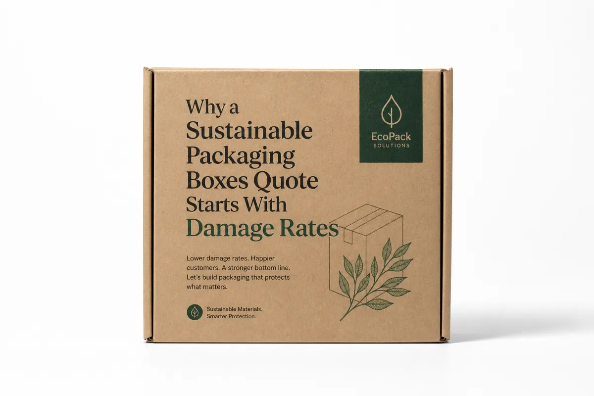 Sustainable Packaging Boxes Quote: Pricing and Specs
