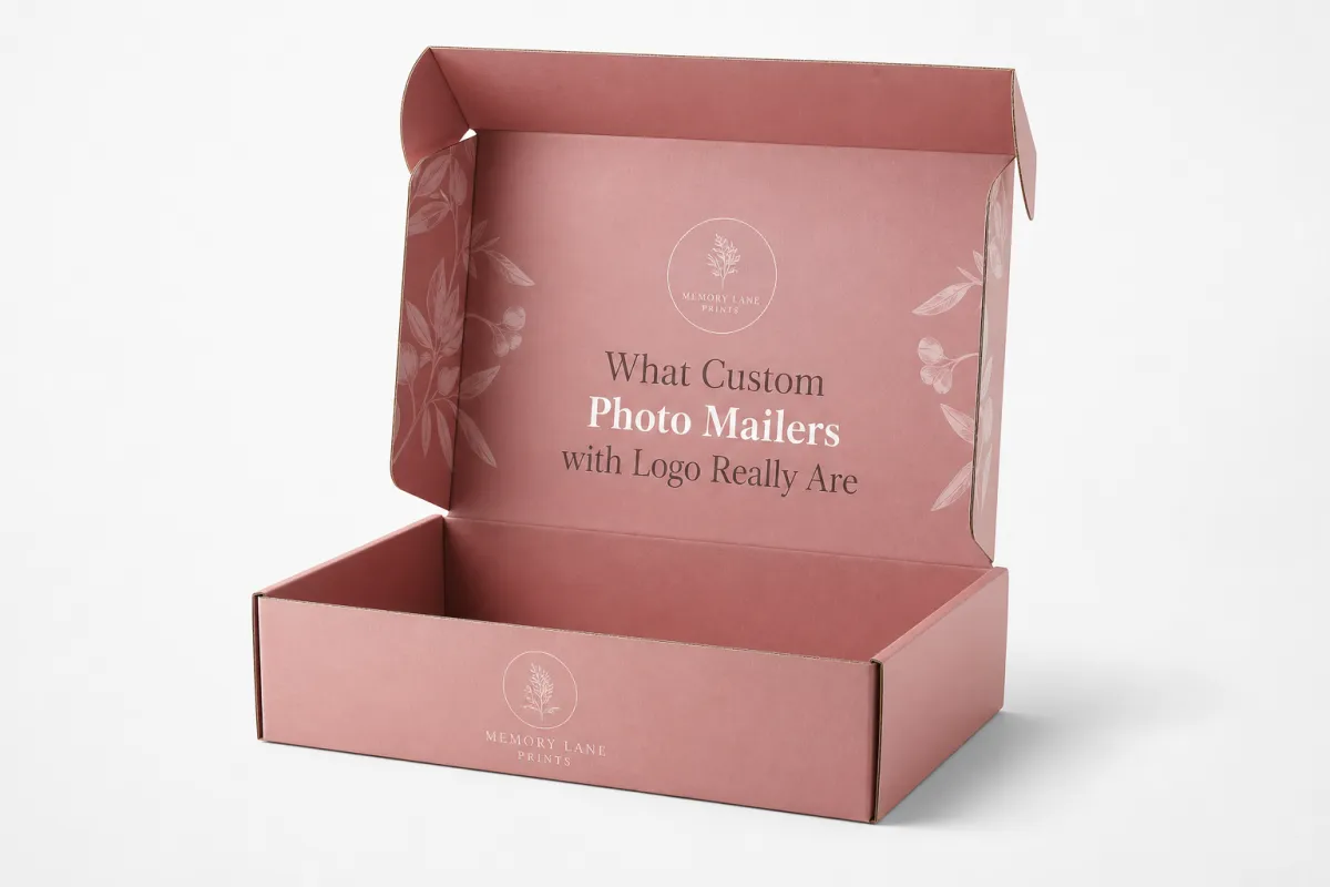 Custom Photo Mailers with Logo
