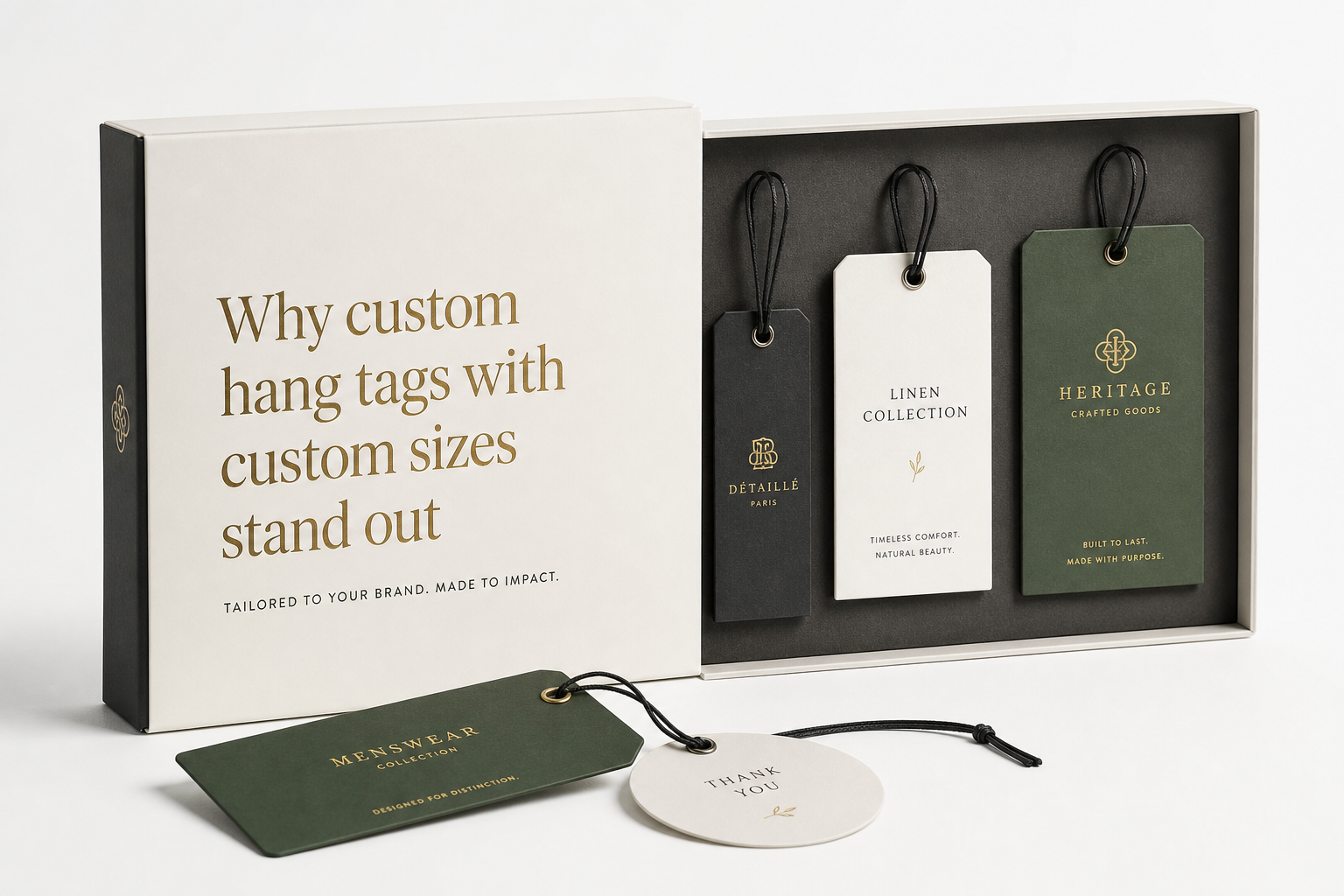 Custom Hang Tags with Custom Sizes: Quote Scope, Sample Proof, MOQ, and Lead Time