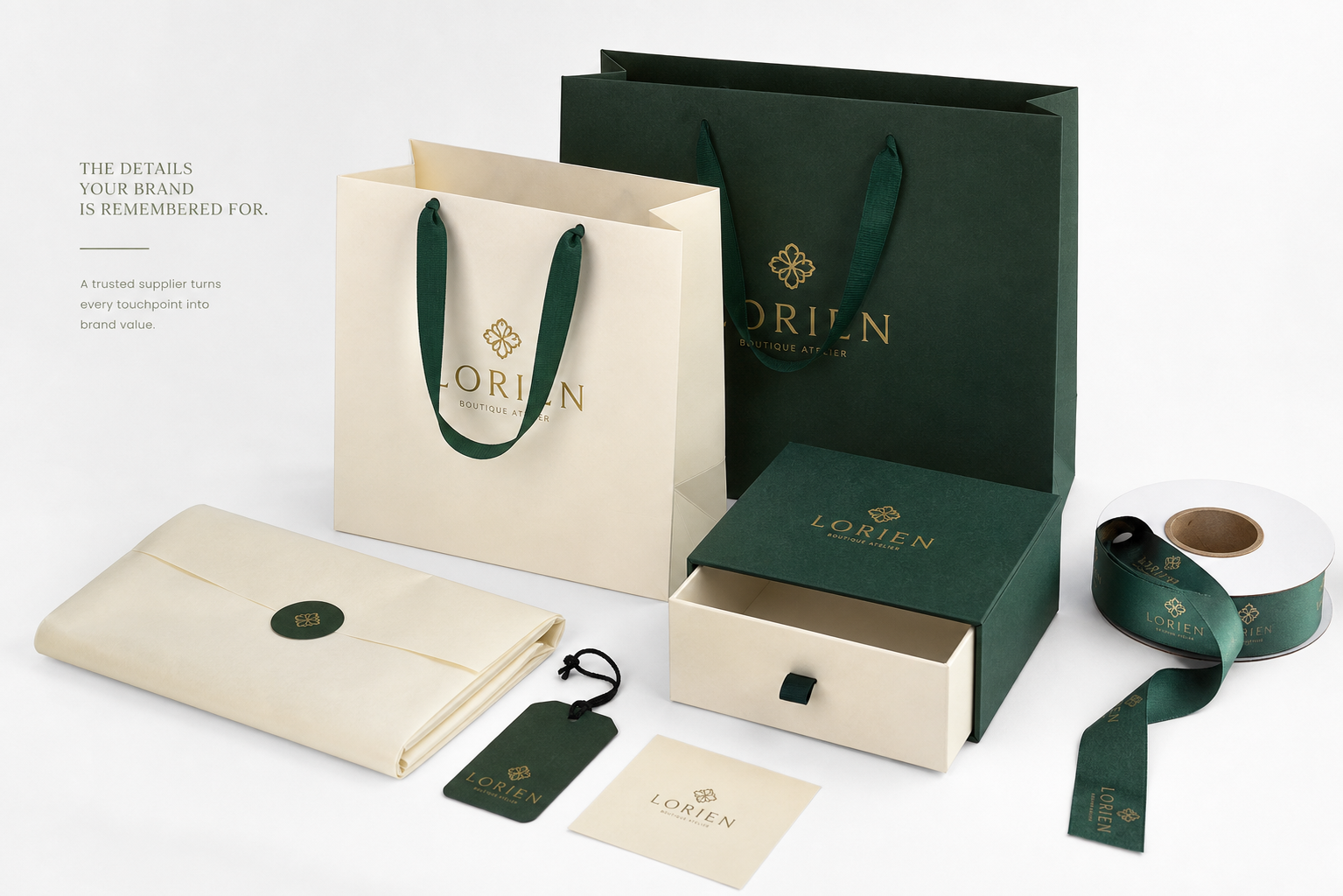 Branded Shopping Bags Supplier: Film, Print, MOQ, and Carton Packing