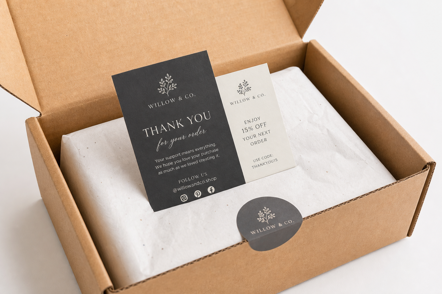 Shipping Insert Cards with Logo: Design, Cost, and Turnaround