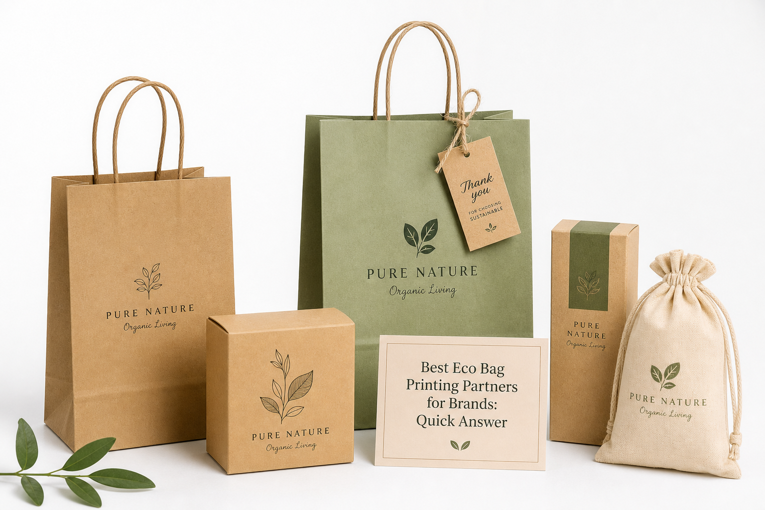 Eco Bag Printing Partners for Brands: Film, Closure, Print, and Fulfillment