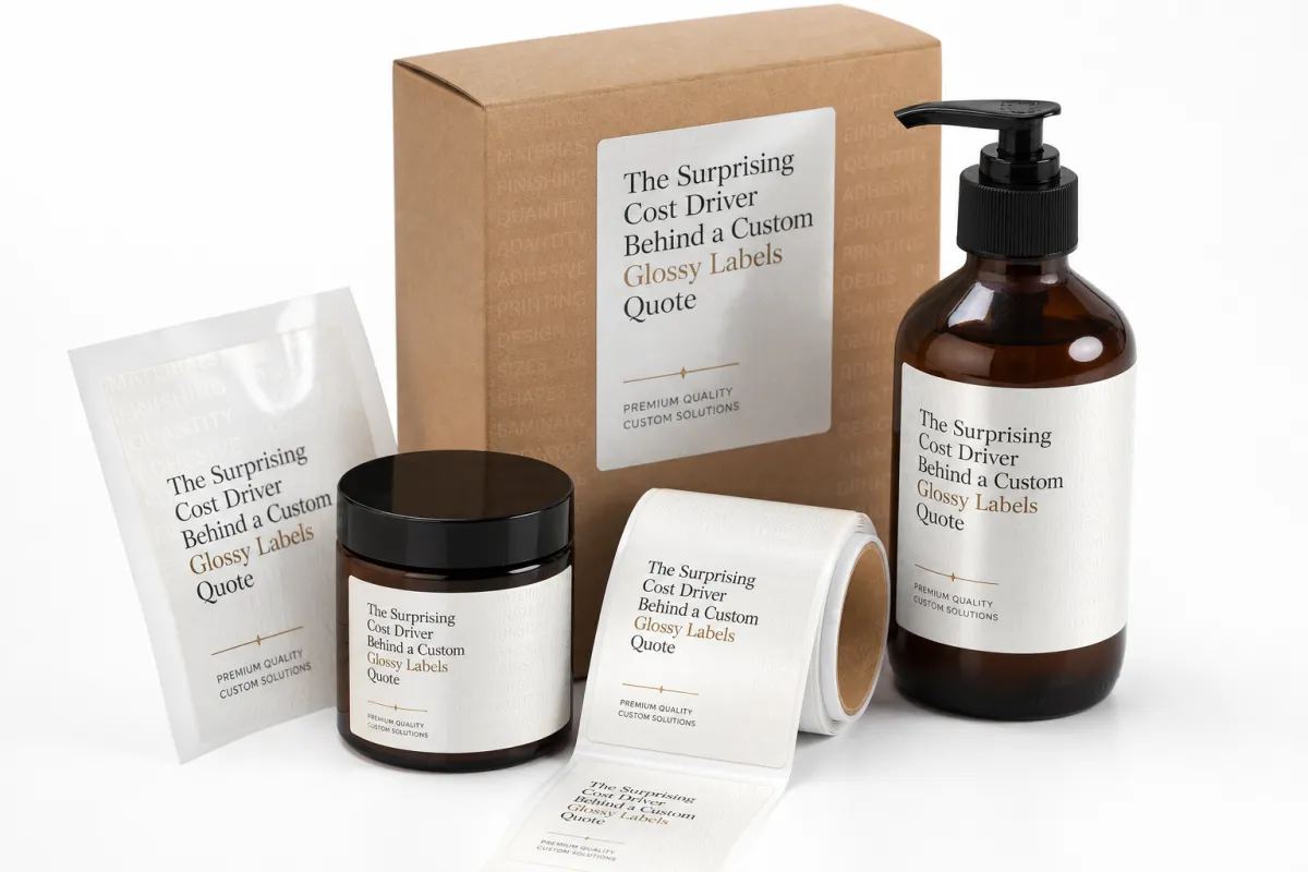 Custom Glossy Labels Quote: Pricing, Specs, and Lead Times