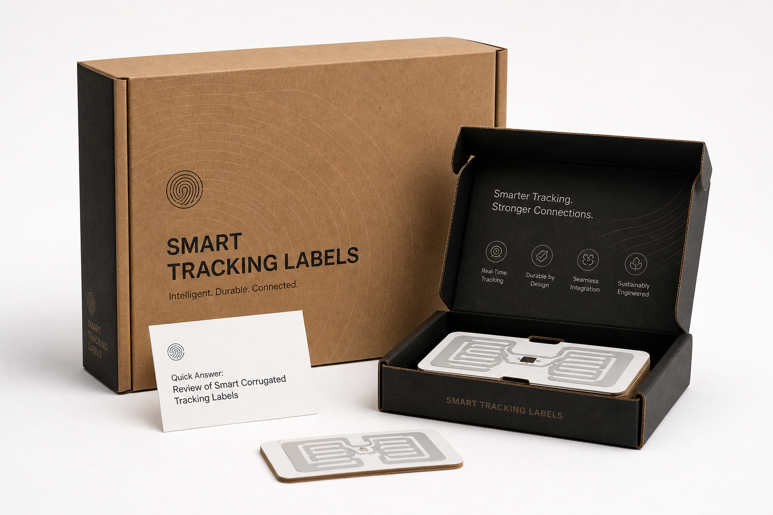 Corrugated Tracking Labels Buyer Review: Material, Print, MOQ, and Cost