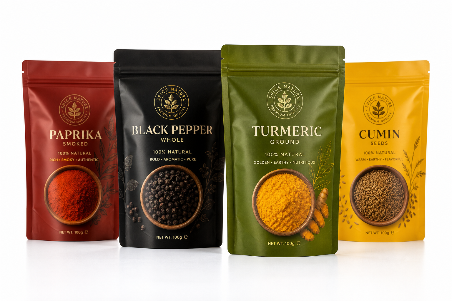 Spice Packaging Bags Custom Wholesale for Growing Brands