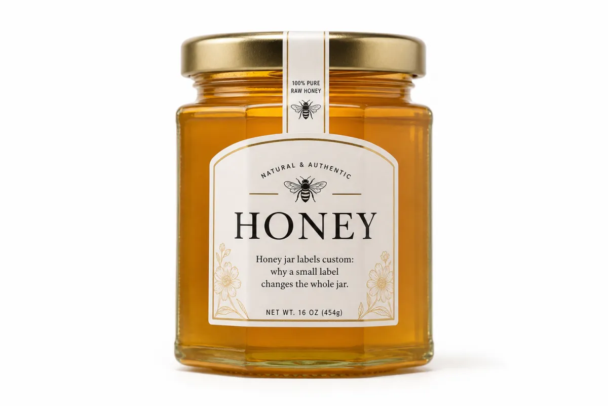 Honey Jar Labels Custom: Design, Cost, and Fit