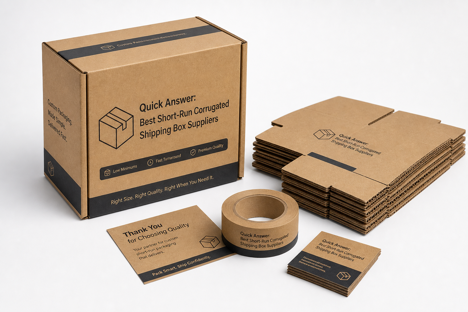 Short Run Corrugated Shipping Box Suppliers Reviewed: MOQ, Samples, Lead Time, and Quote Checks