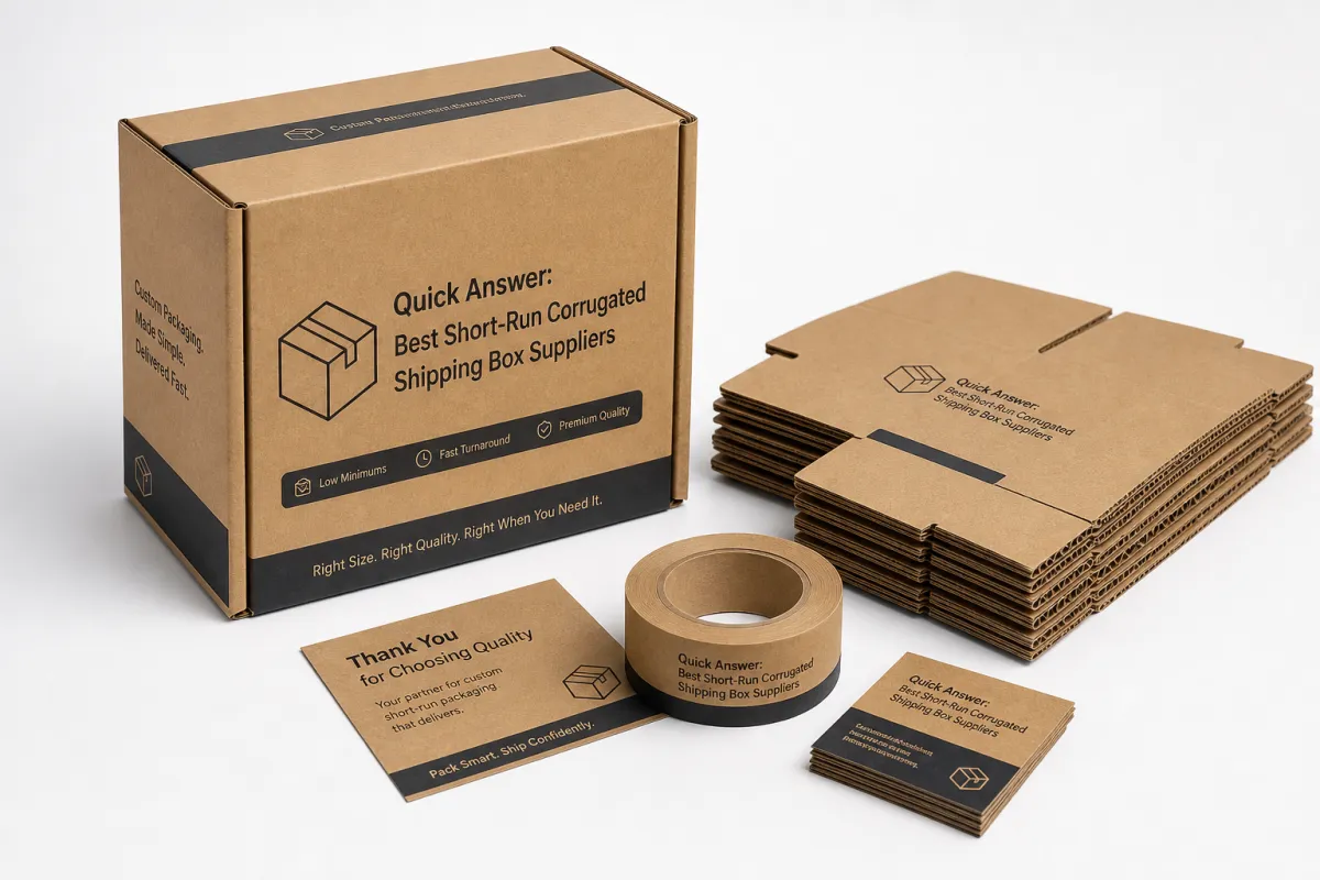 Short Run Corrugated Shipping Box Suppliers Reviewed