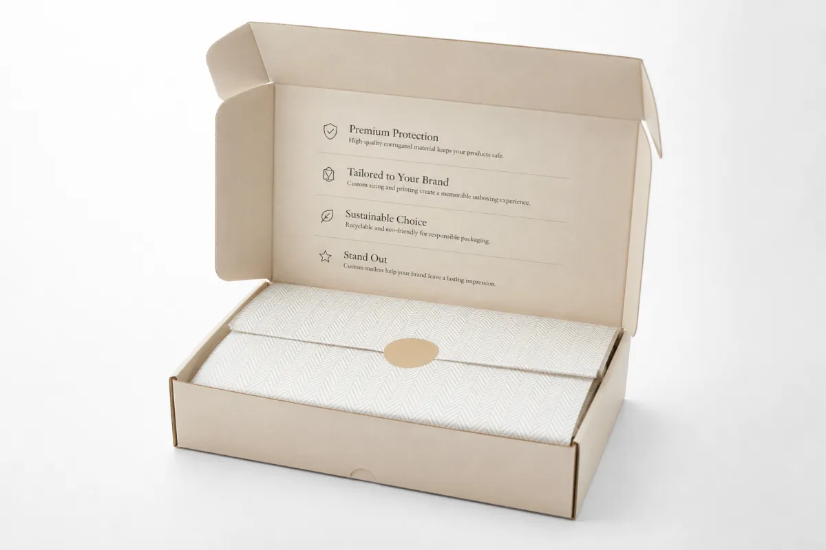 Buy Custom Corrugated Mailers: Specs, Pricing, Lead Times