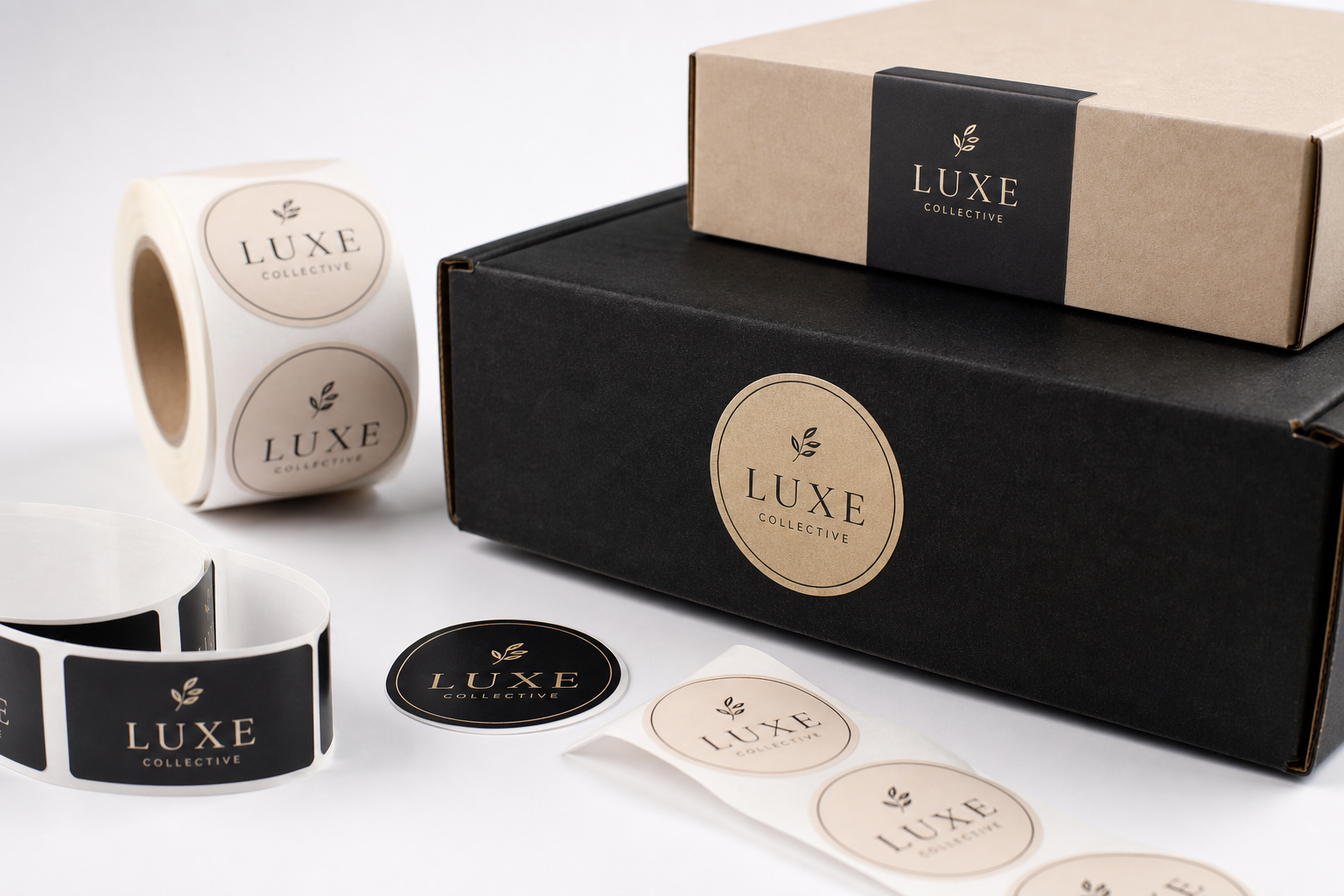 Branded Packaging Stickers for Boxes: Material, Adhesive, Artwork, and MOQ