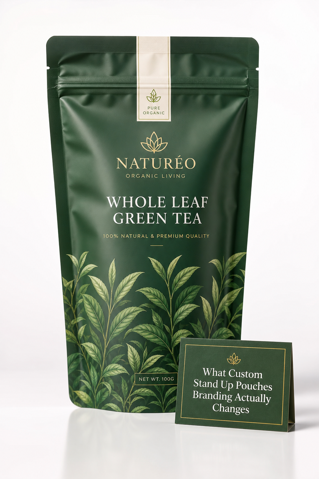 Custom Stand Up Pouches Branding: Film, Print, MOQ, and Carton Packing