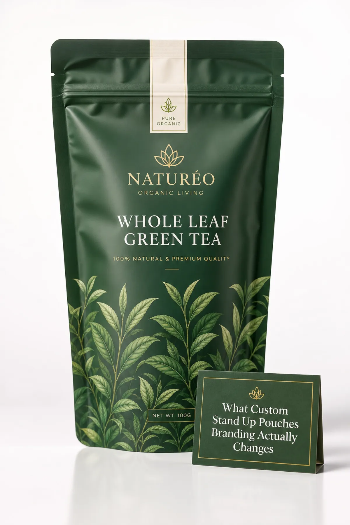 Custom Stand Up Pouches Branding