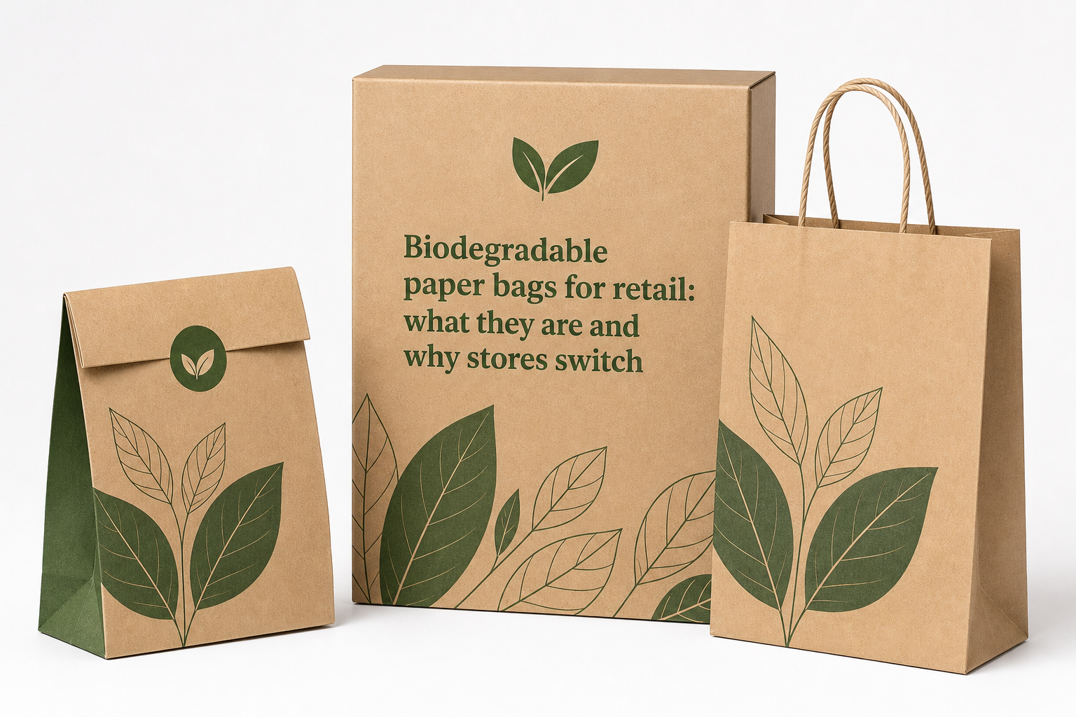 Biodegradable Paper Bags for Retail: What Actually Matters