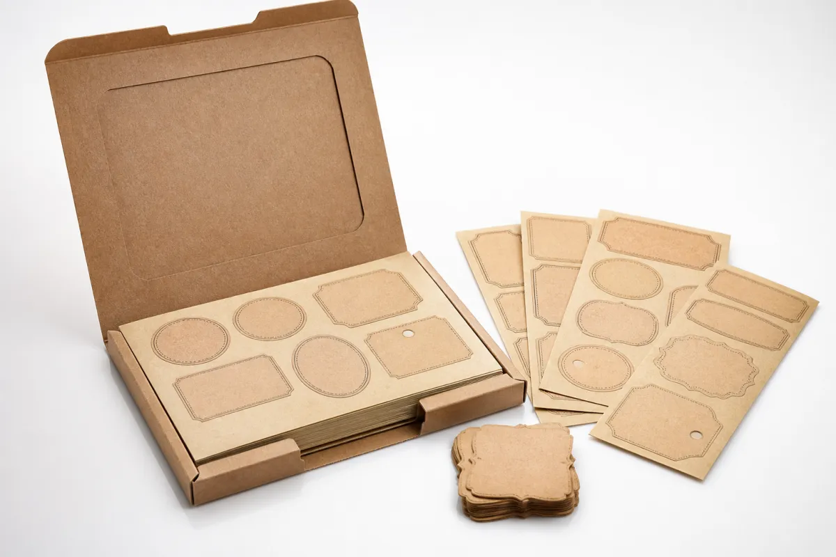 Custom Kraft Paper Labels Wholesale: Pricing & Specs