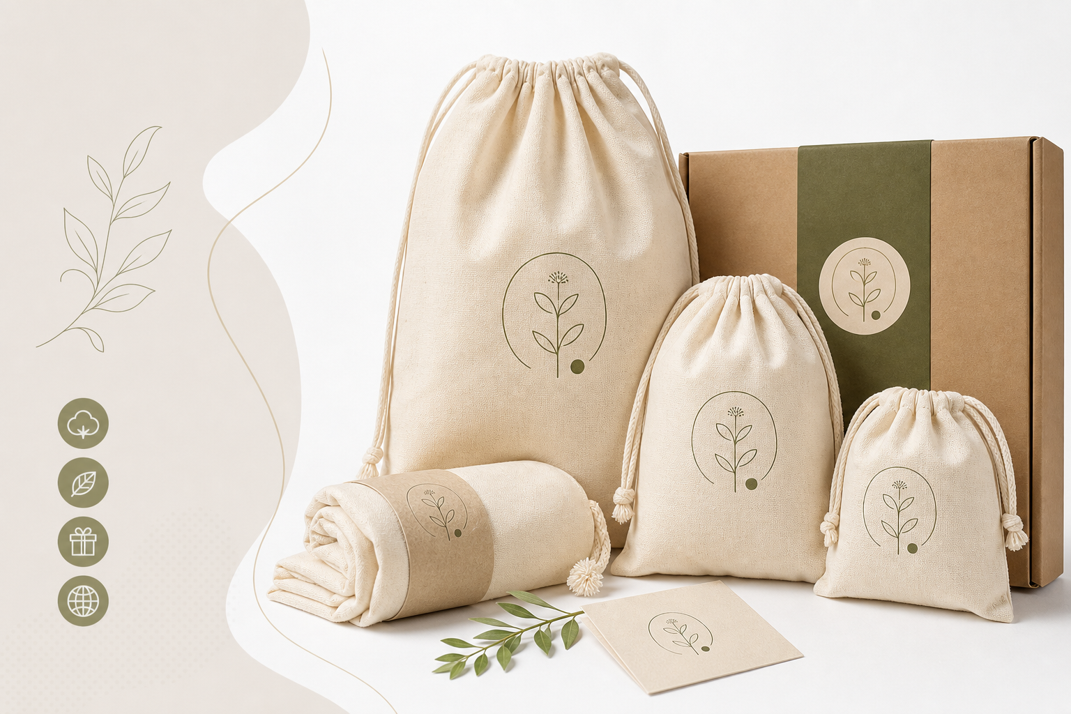 Custom Natural Cotton Drawstring Bags: Quote Scope, Sample Proof, MOQ, and Lead Time