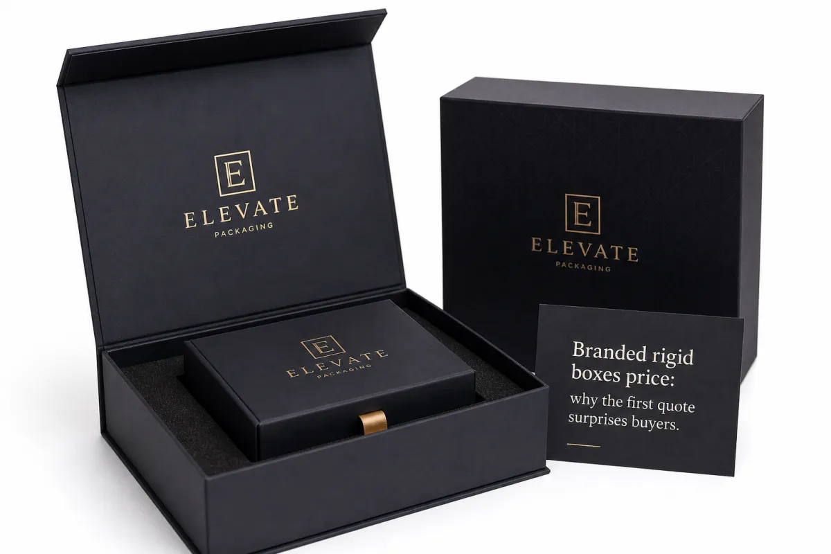 Branded Rigid Boxes Price: What Shapes the Real Cost