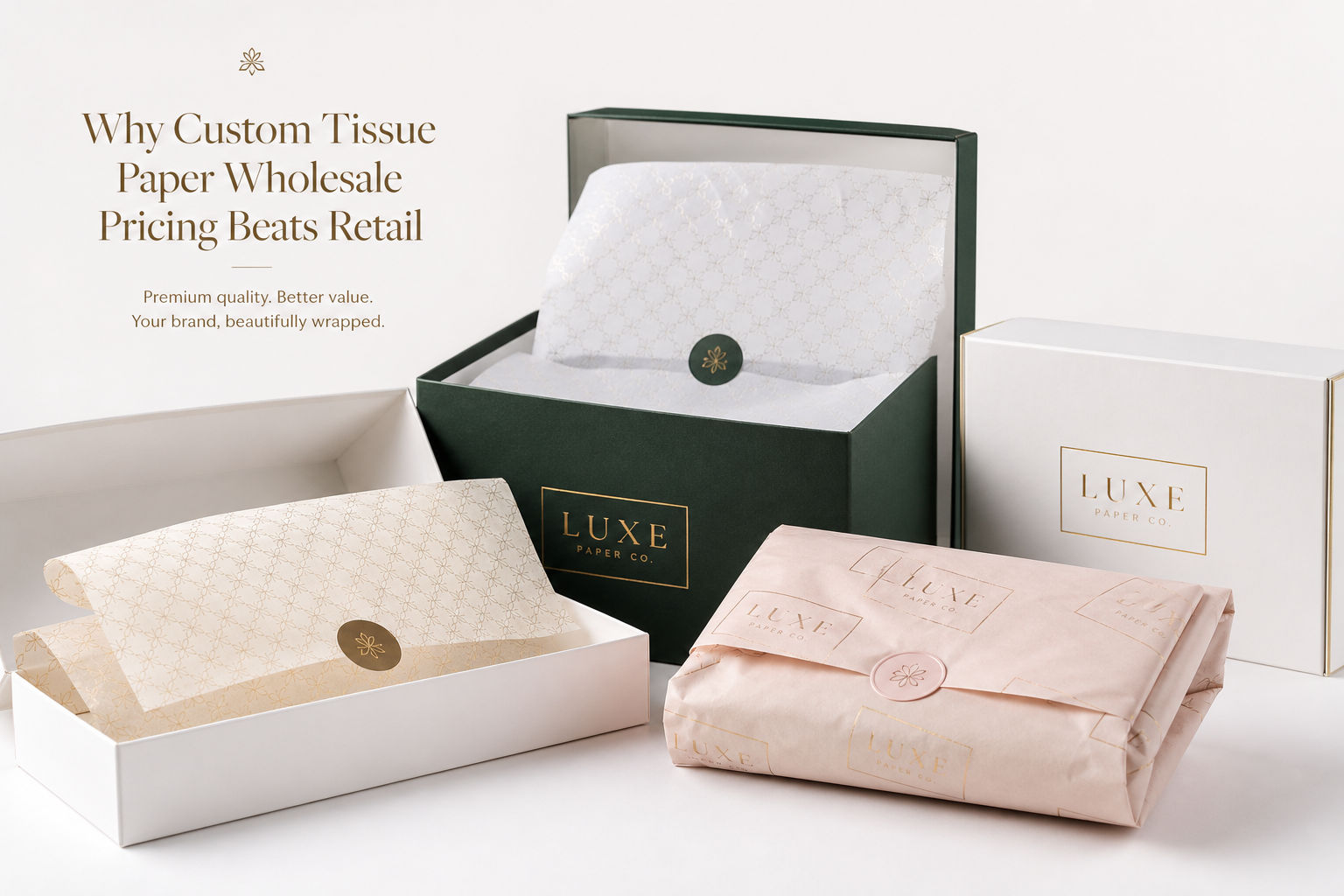 Custom Tissue Paper Wholesale Pricing: Material, Print, Proofing, and Reorder Risk