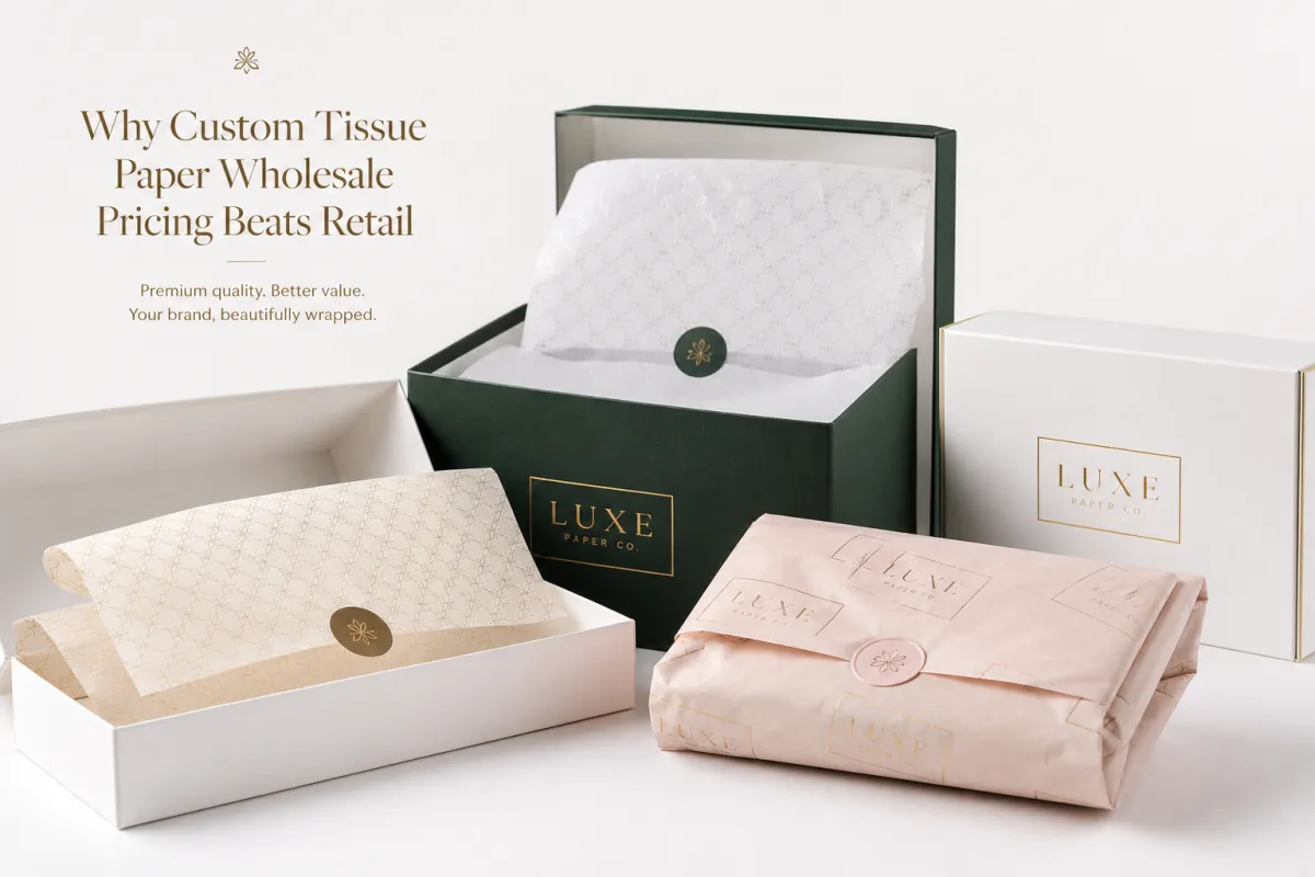 Custom Tissue Paper Wholesale Pricing