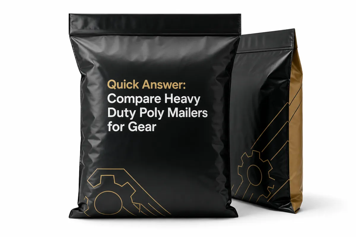 Compare Heavy Duty Poly Mailers for Gear Buyer Review