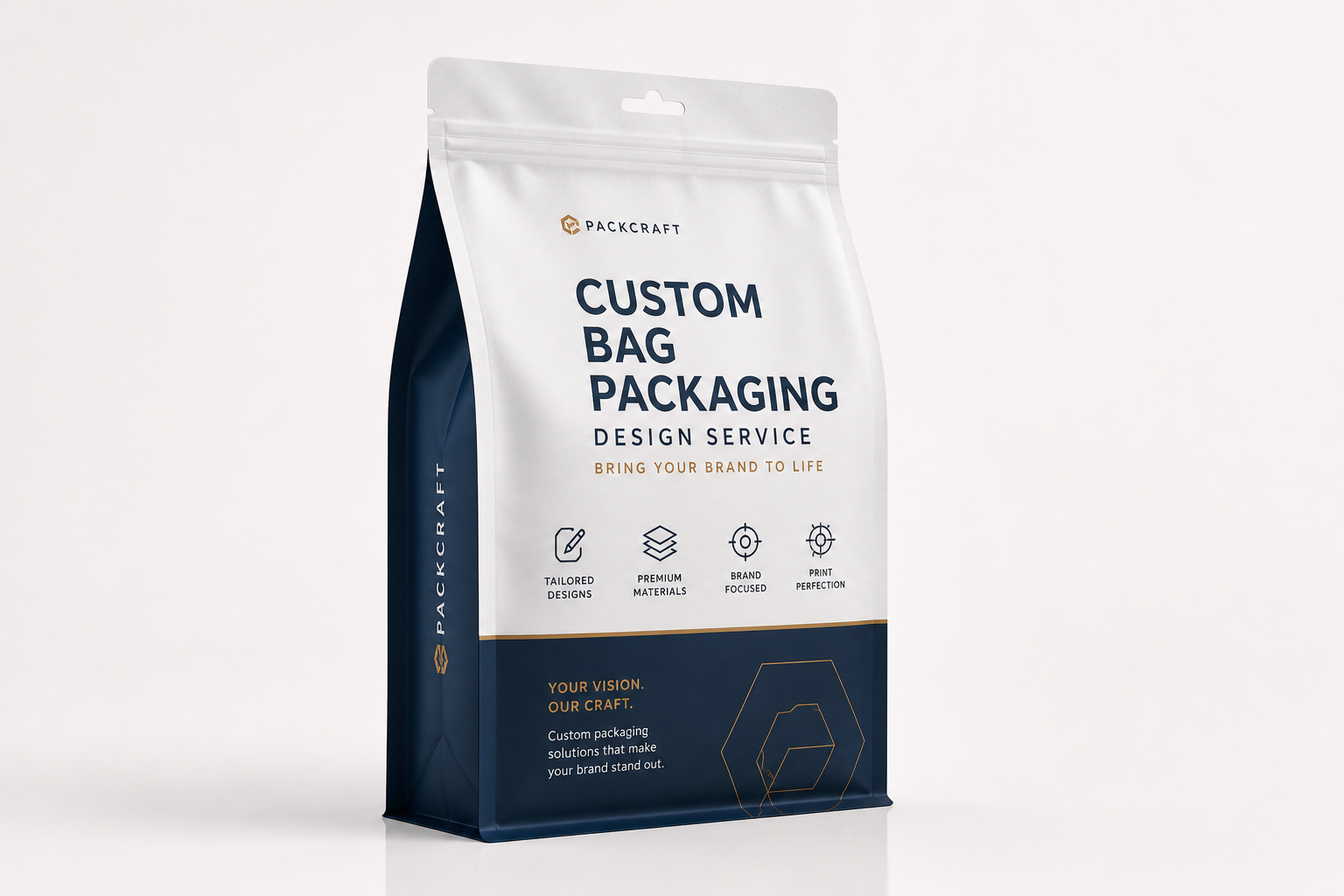 Custom Bag Packaging Design Service: Material, Print, Proofing, and Reorder Risk