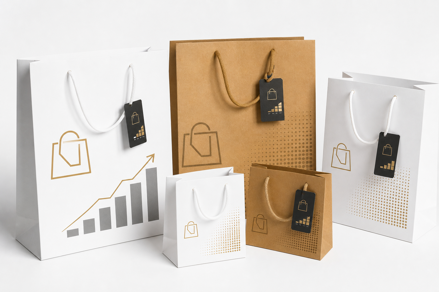 Branded Paper Bags Bulk Pricing: Film, Print, MOQ, and Carton Packing