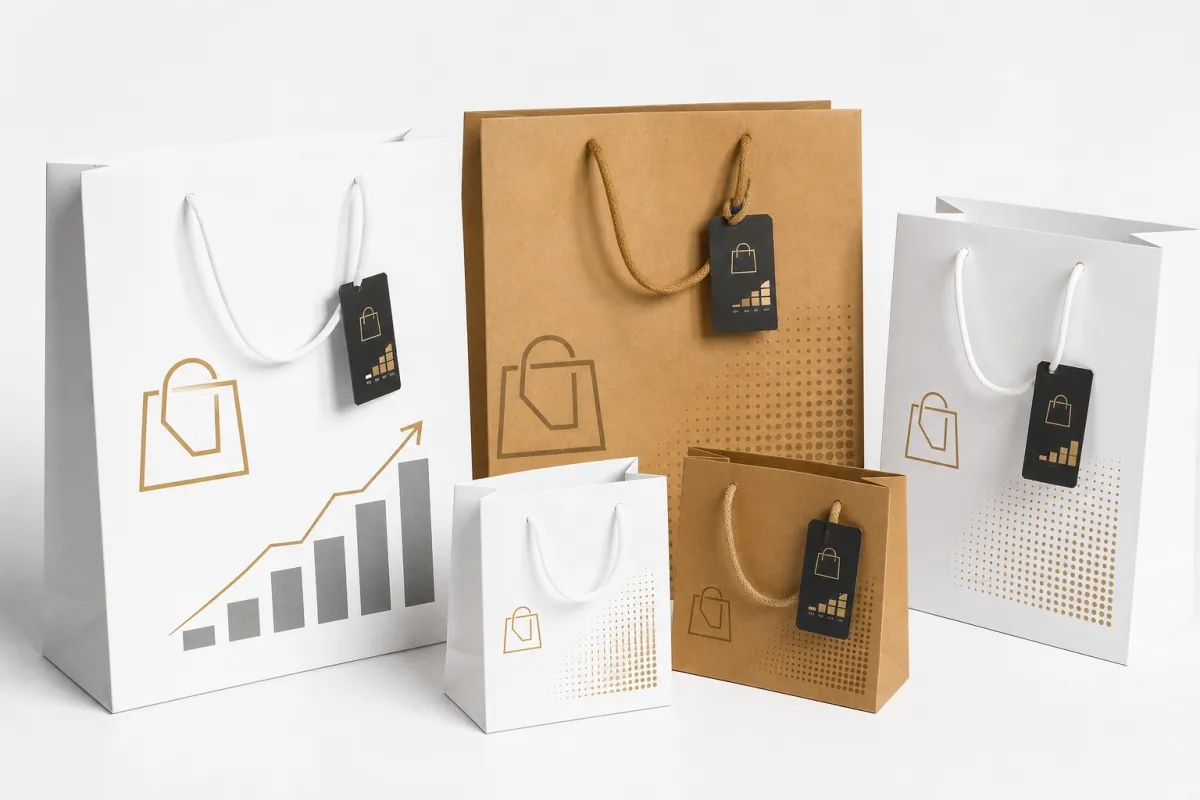 Branded Paper Bags Bulk Pricing