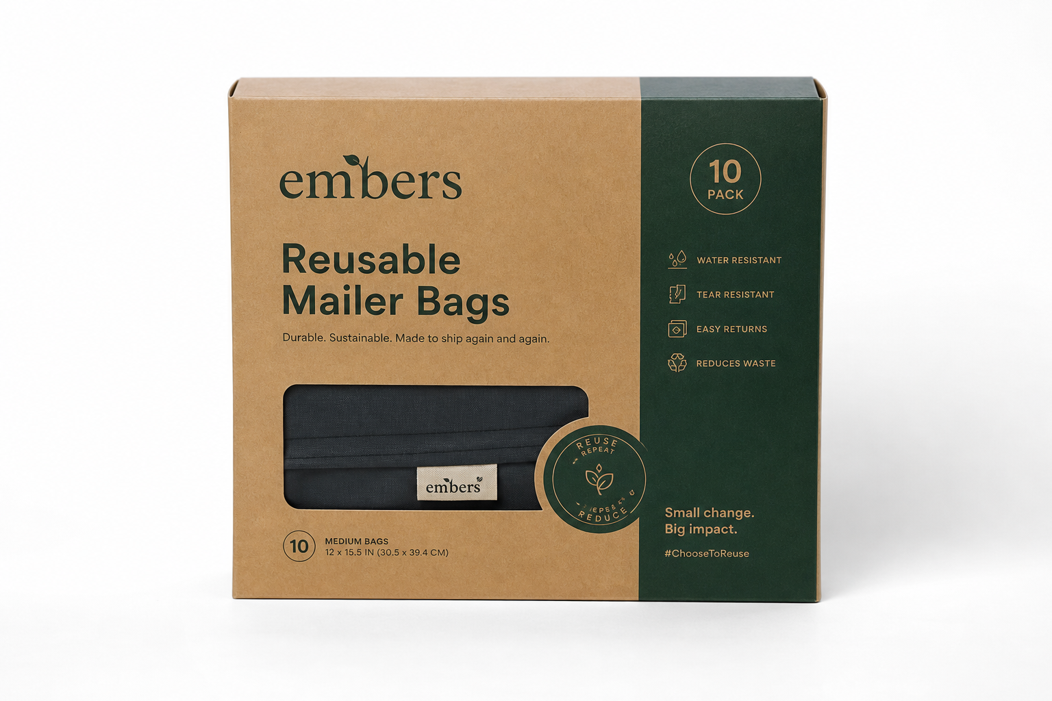 Reusable Mailer Bag Brands Shipping: Film, Closure, Print, and Fulfillment