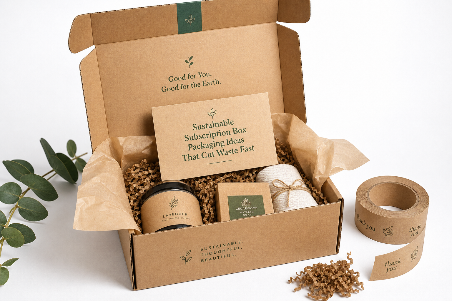 Sustainable Subscription Box Packaging Ideas: Structure, Print Proof, Packing, and Reorder Risk