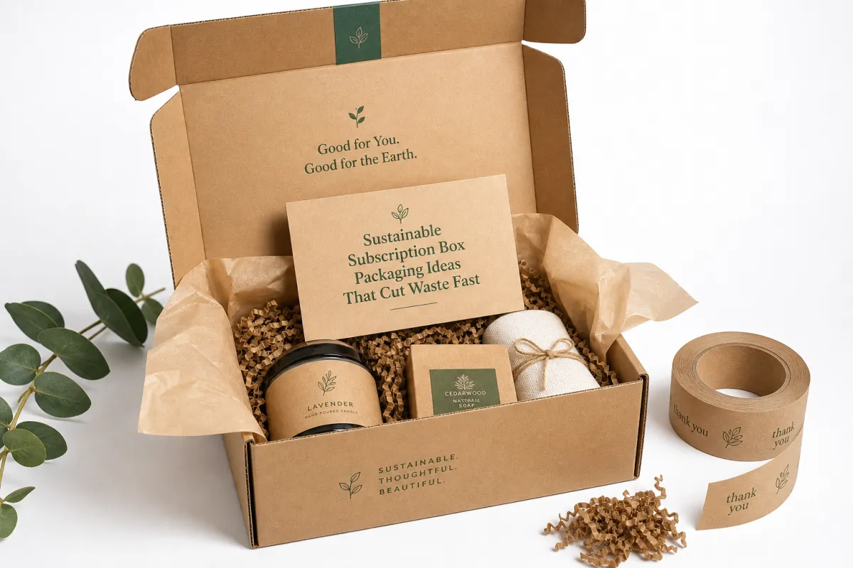 Sustainable Subscription Box Packaging Ideas: Work