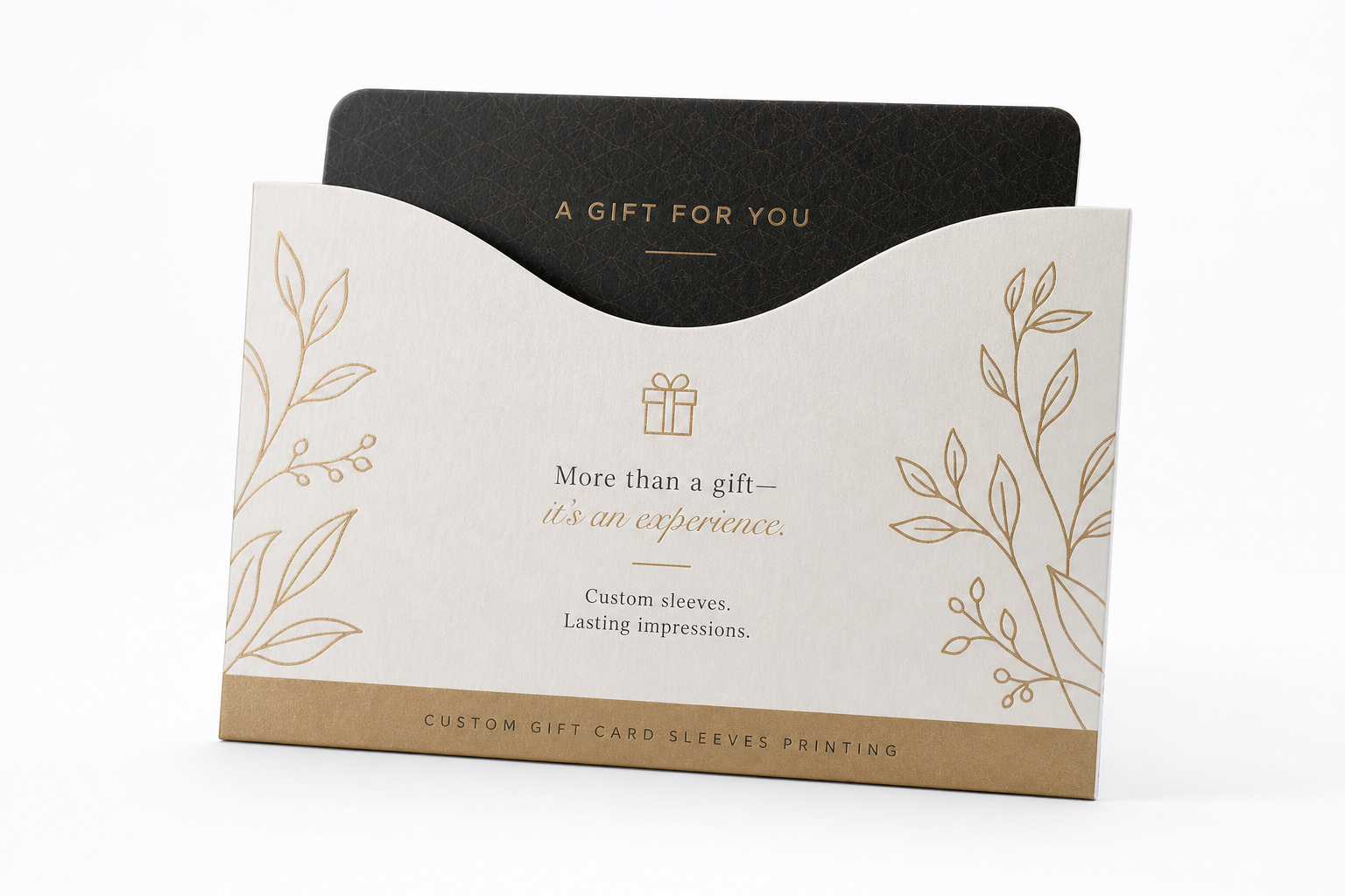 Custom Gift Card Sleeves Printing: Design, Cost, Process