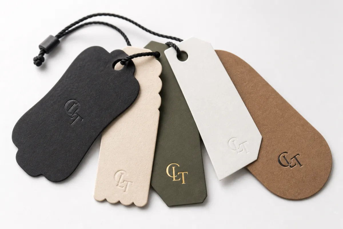 Custom Die Cut Hang Tags: Design, Cost, and Production