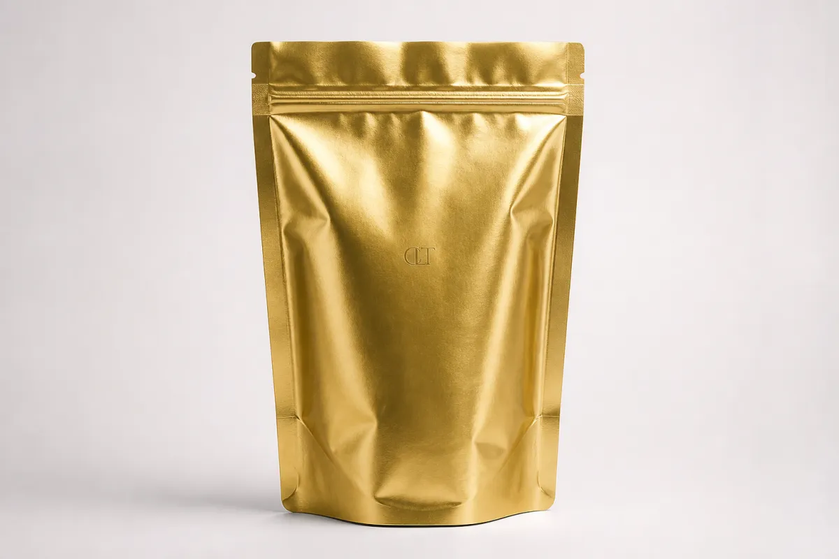 Custom Gold Foil Bags Wholesale for Premium Packaging
