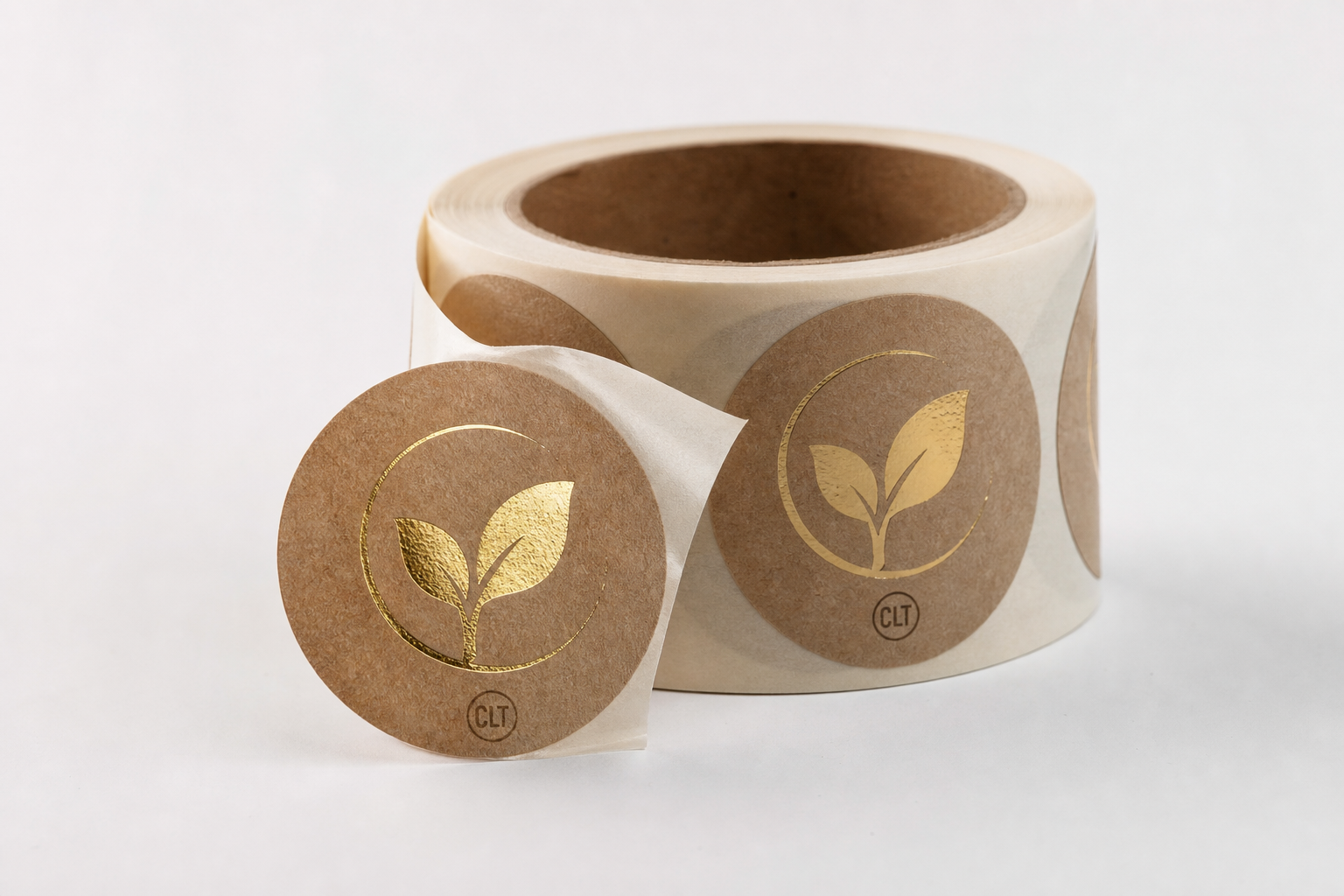 Printed Compostable Labels with Logo: Material, Adhesive, Artwork, and MOQ
