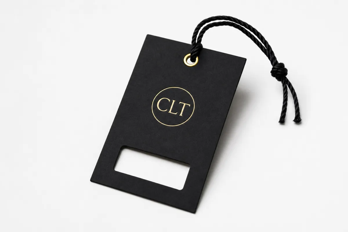 Custom Barcode Hang Tags: Material, Adhesive, Artwork, and