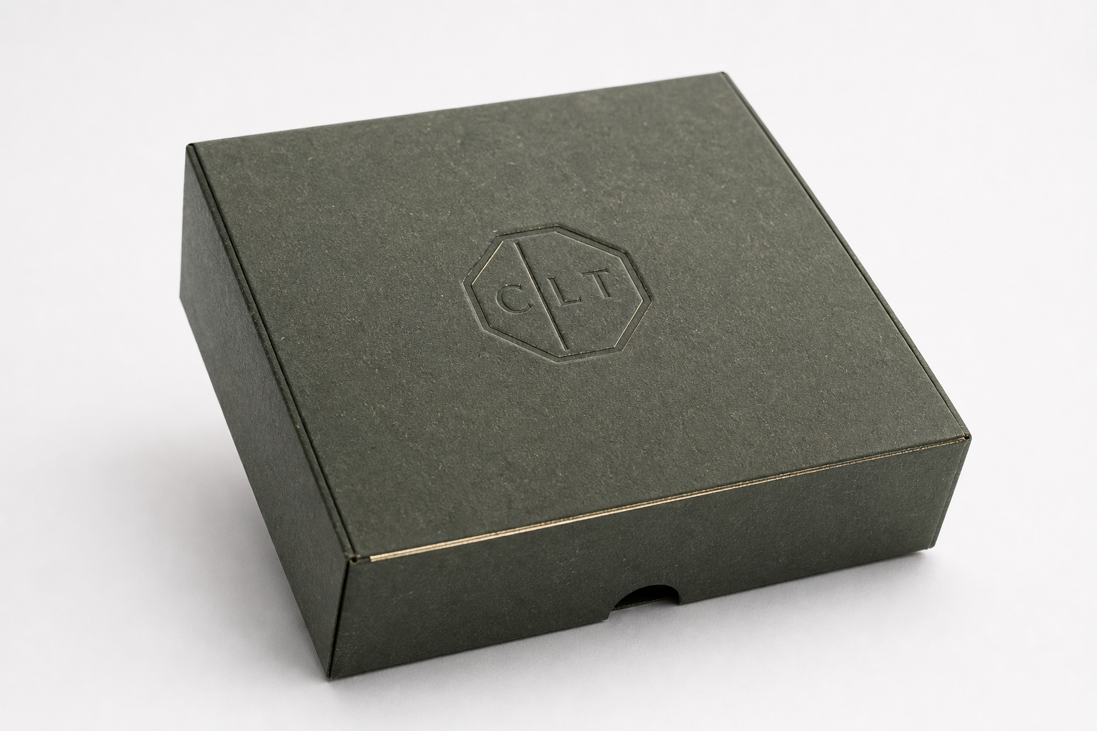 Custom Recycled Rigid Boxes with Embossing for Brands