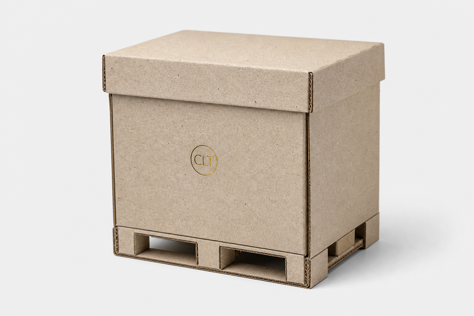 Recycled Pallet Boxes With Logo for Sustainable Branding