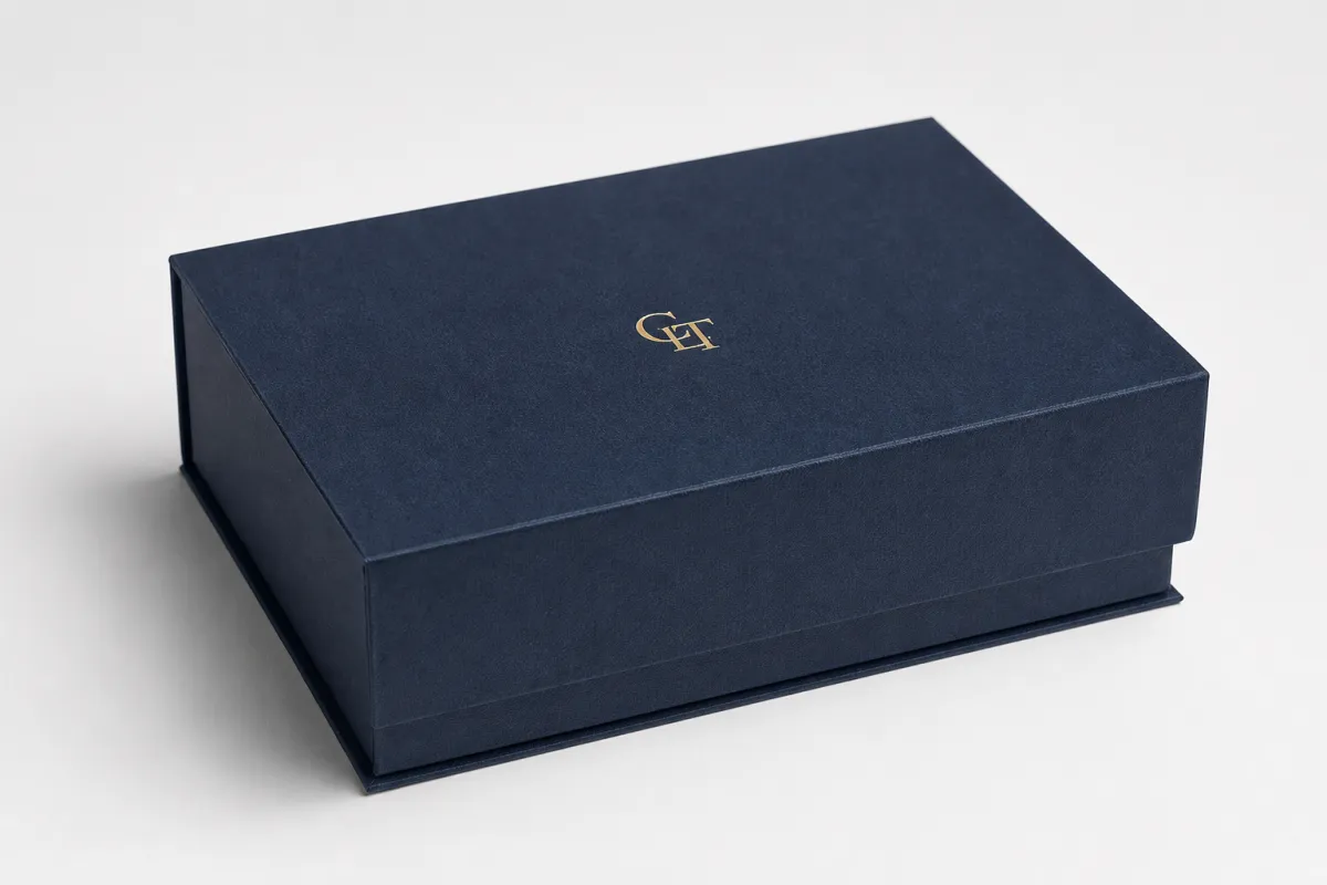 Rigid Gift Boxes with Foil Logo: Brand Impact Explained