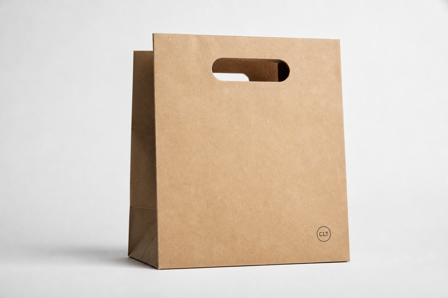 Kraft Handle Bags with Logo: Film, Print, MOQ, and Carton Packing