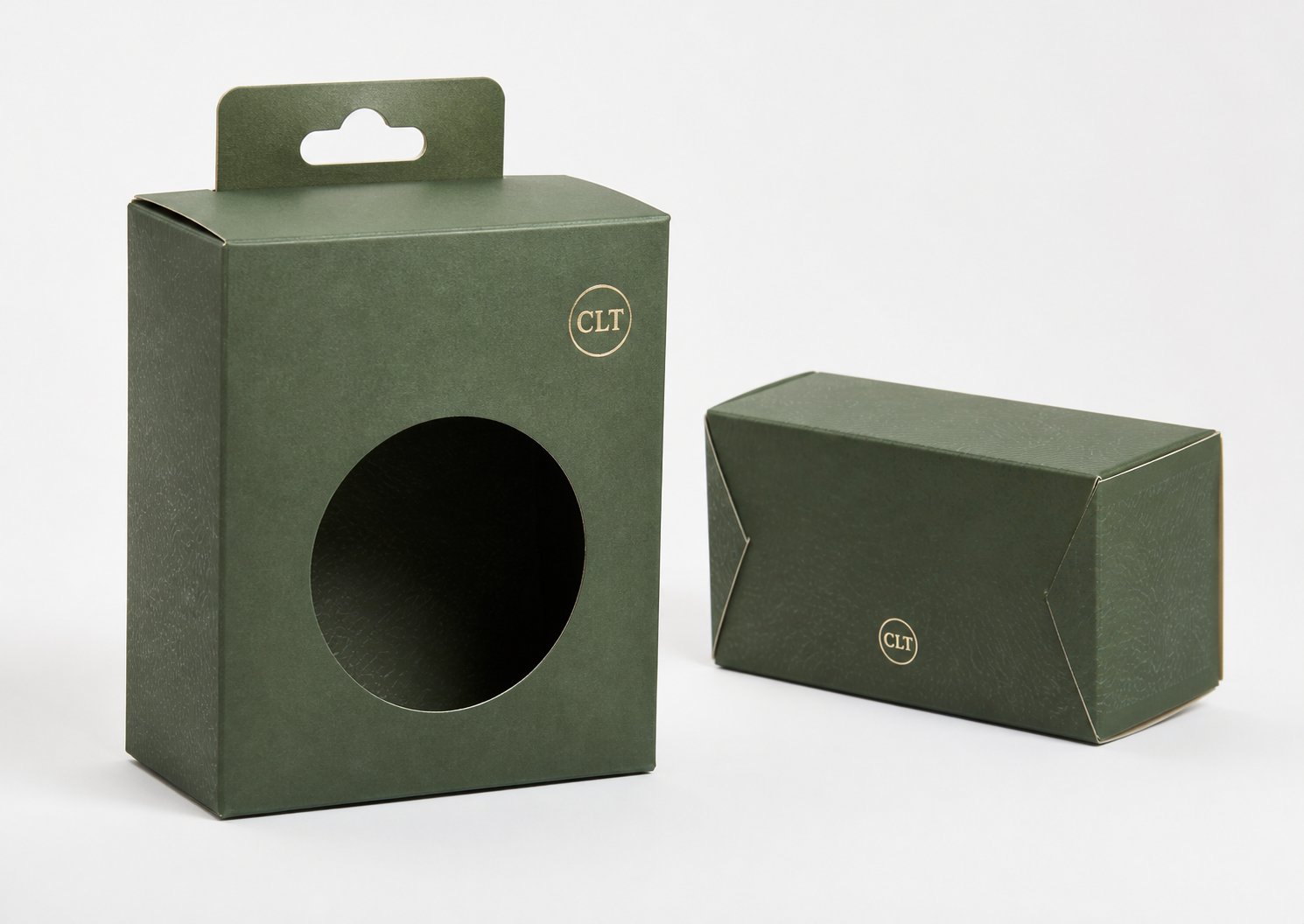 Green Retail Packaging Boxes Manufacturer: Board, Finish, Dieline, and Unit Cost