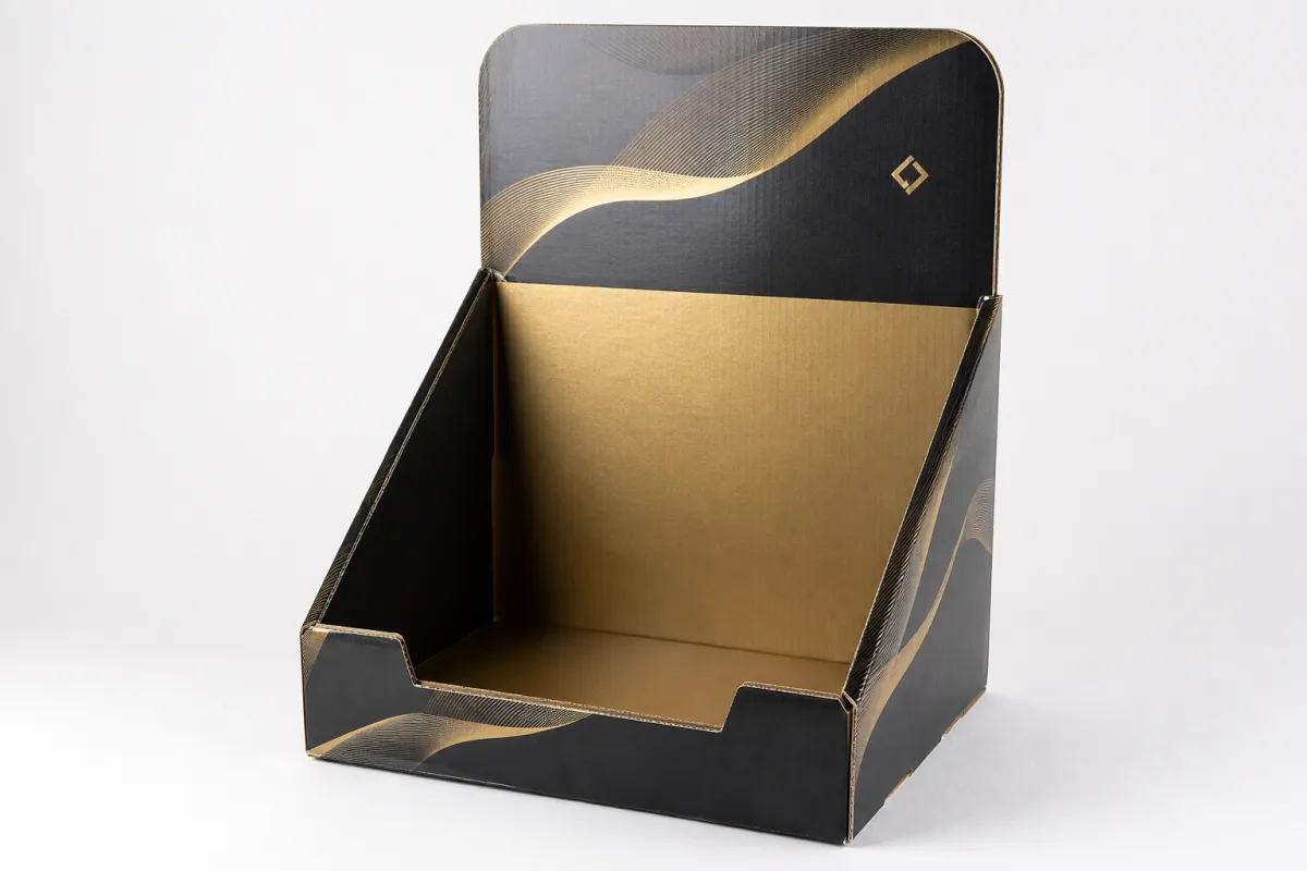 Printed Corrugated Display Boxes for Sustainable Retail