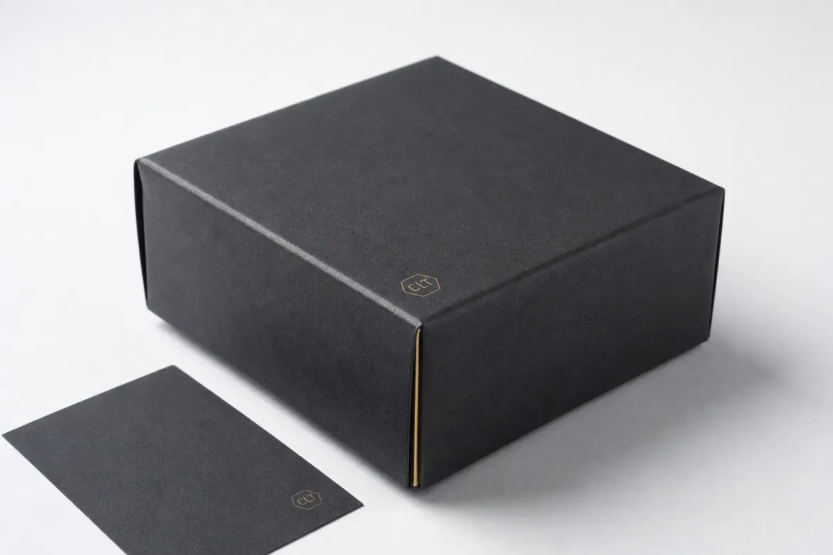 Custom Sample Boxes with Logo: Board, Finish, Dieline, and