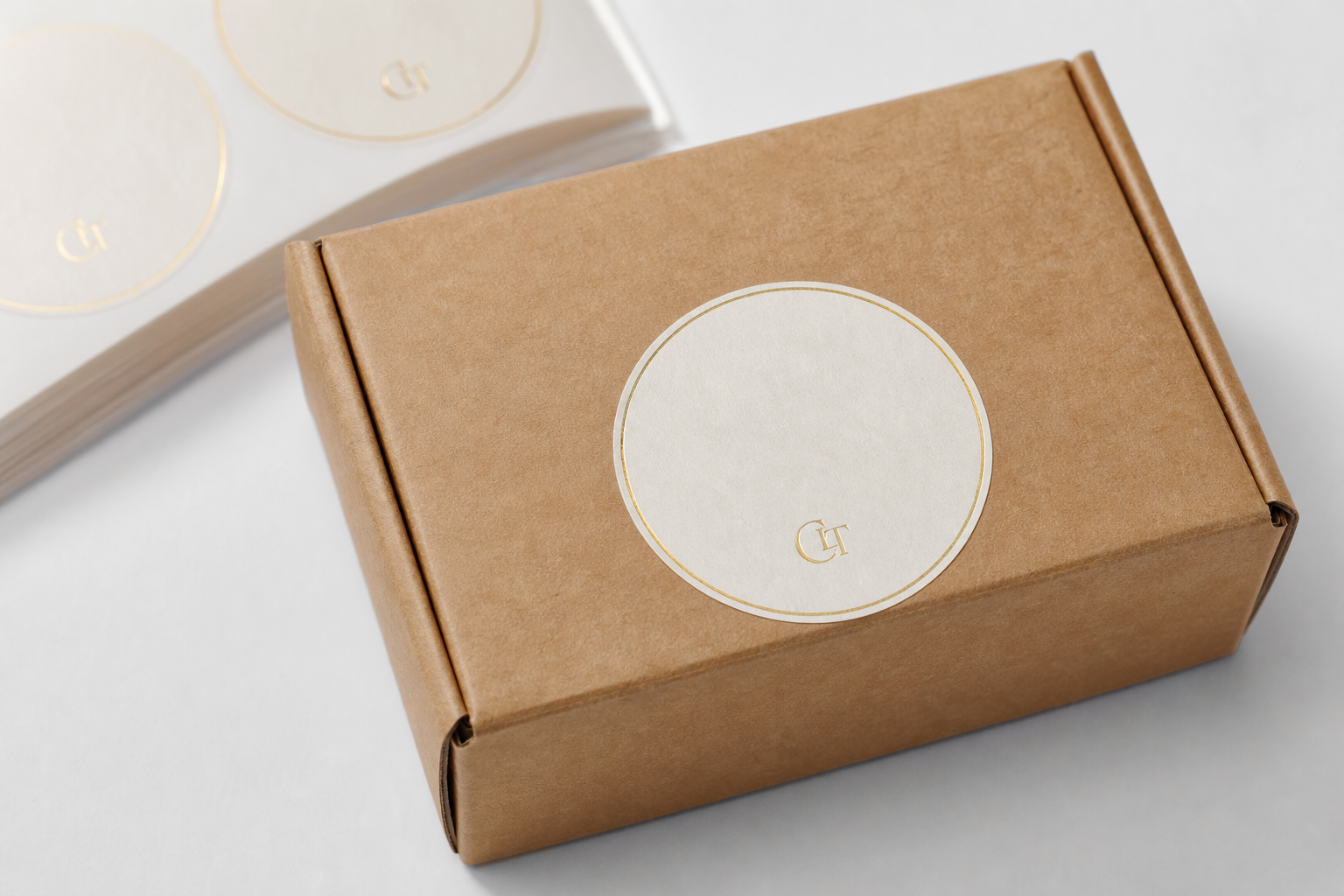 Branded Box Stickers Wholesale: Specs, Pricing, Process