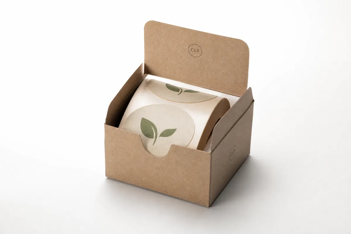 Compostable Product Stickers Bulk: Specs & Pricing