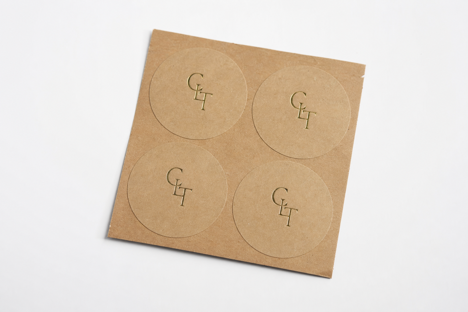 Printed Kraft Stickers with Logo: Material, Adhesive, Artwork, and MOQ