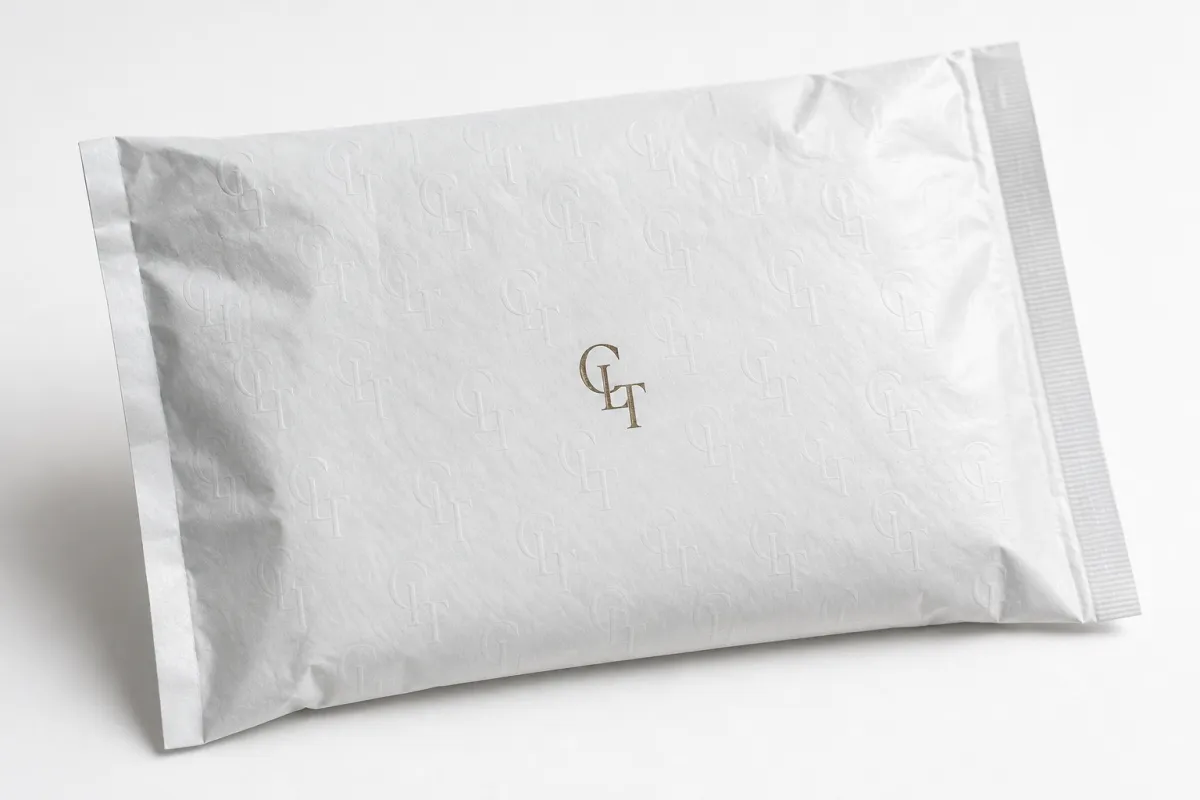 Embossed Poly Mailers with Logo